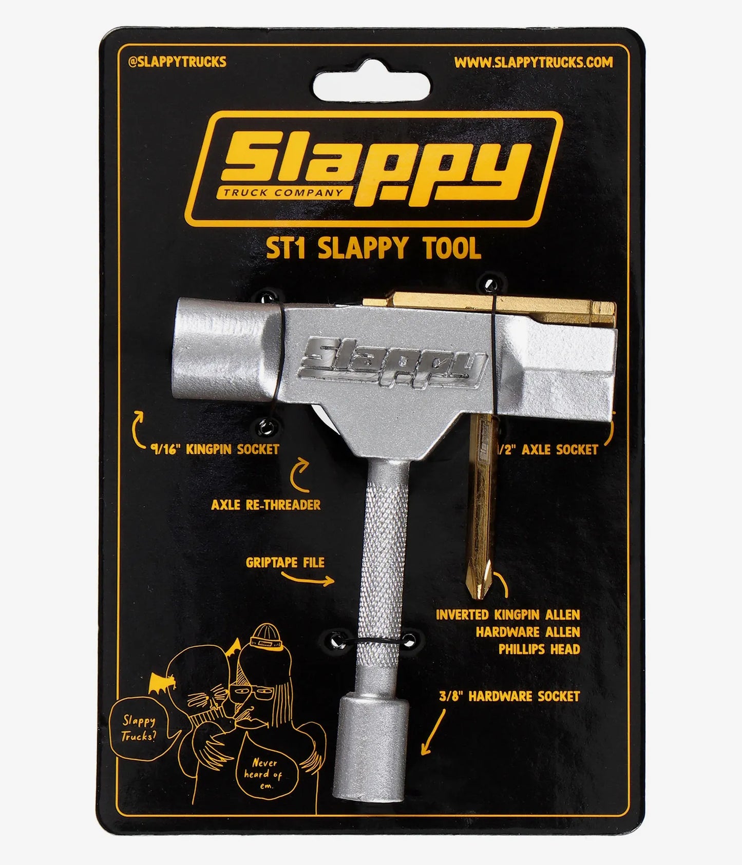 ST1 Slappy Tool Grey - Slappy Trucks